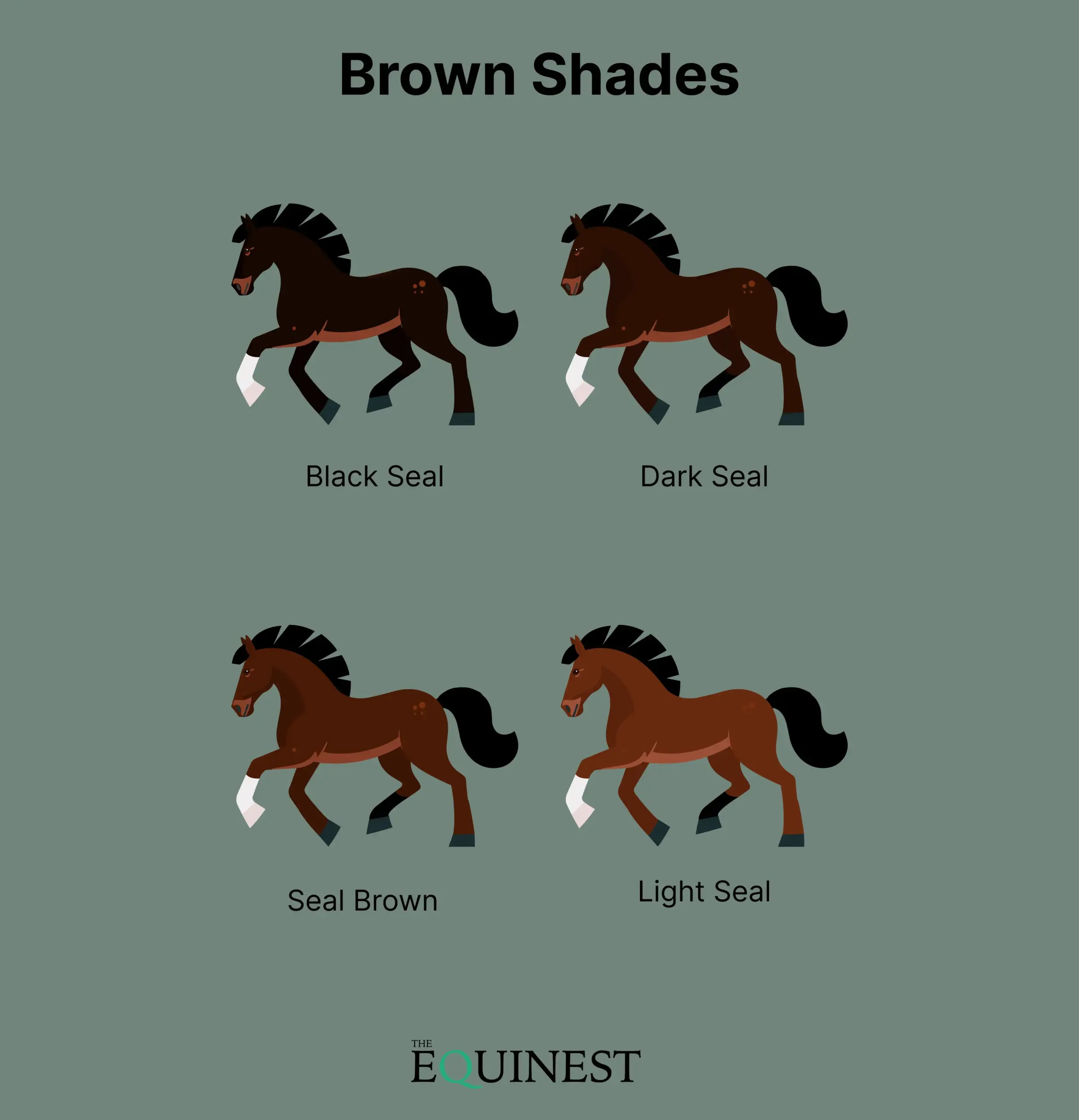 Brown color cheat sheet