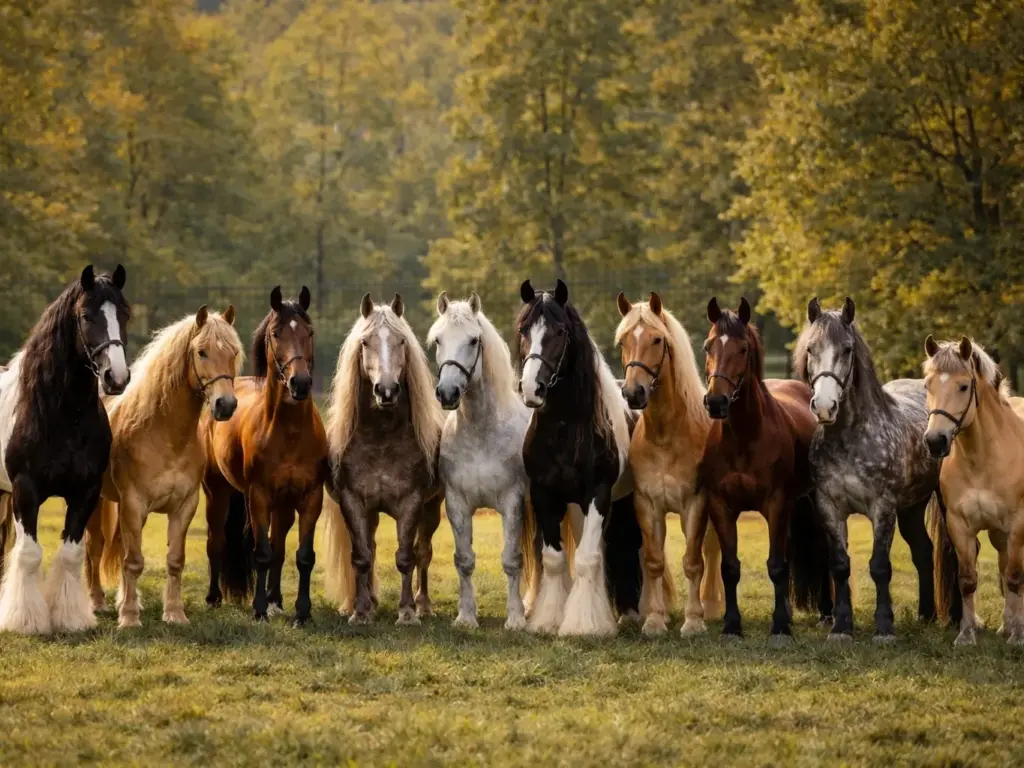 All horse breeds
