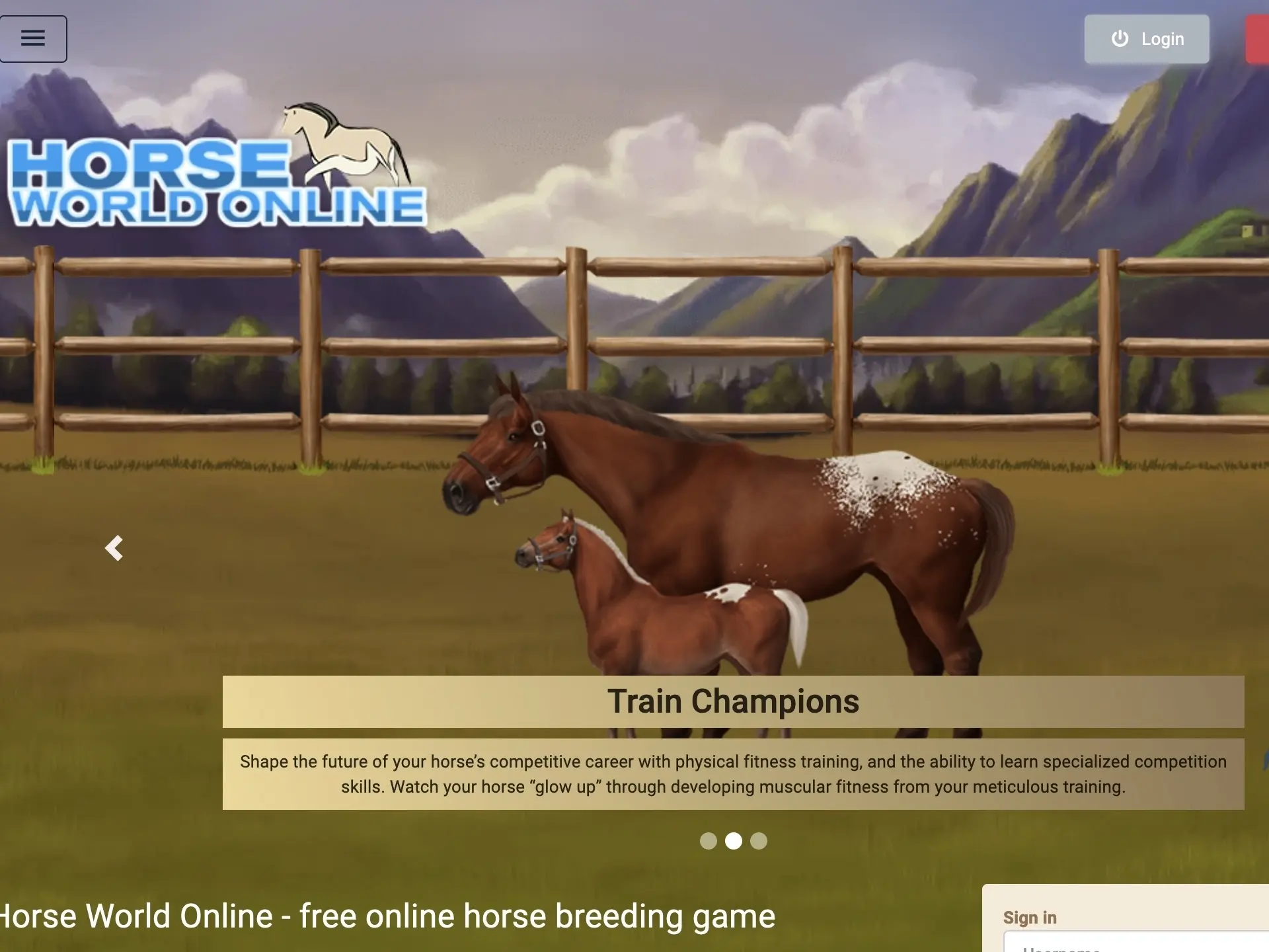 Horse World Online