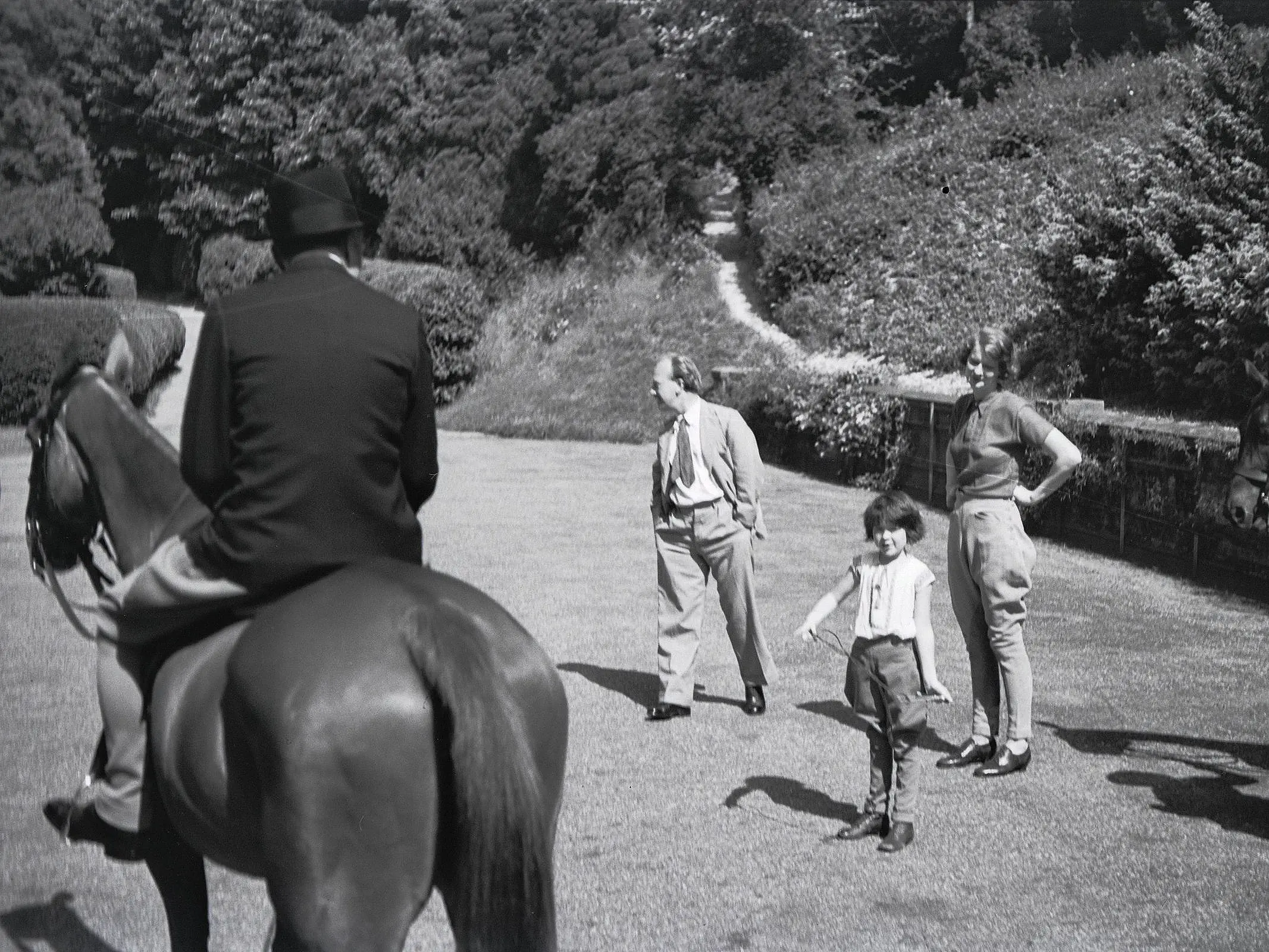 People wearing jodhpurs in the 1960's