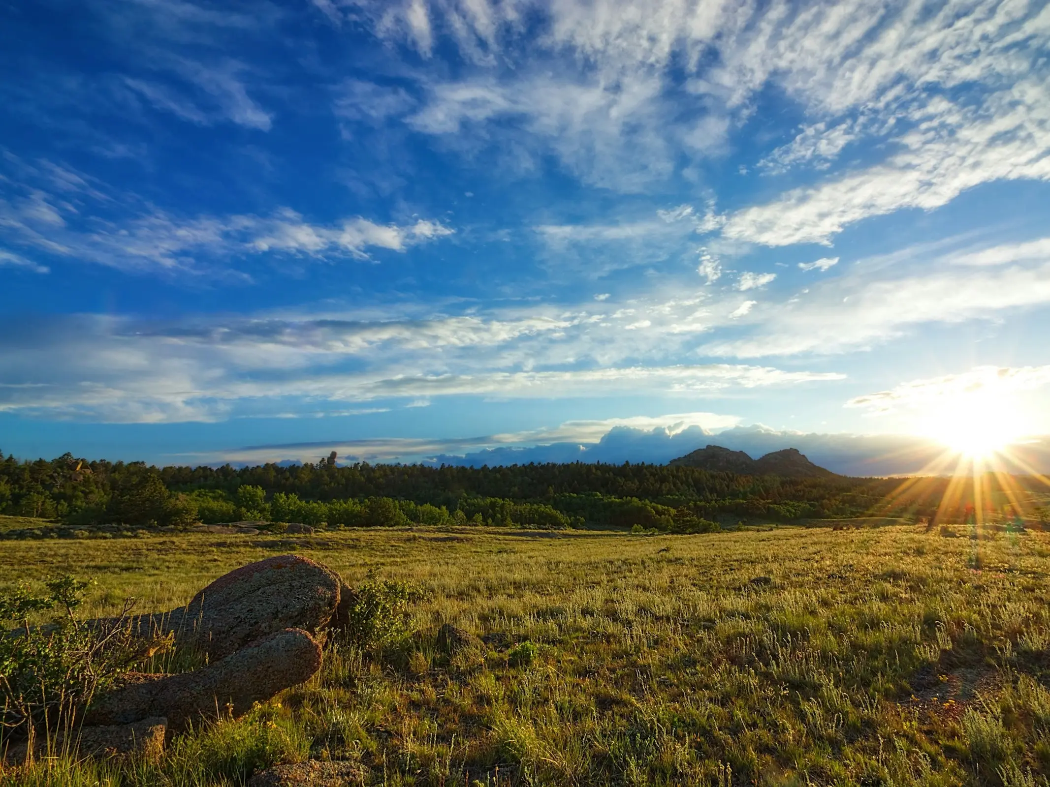 Plains of Laramie Wyoming