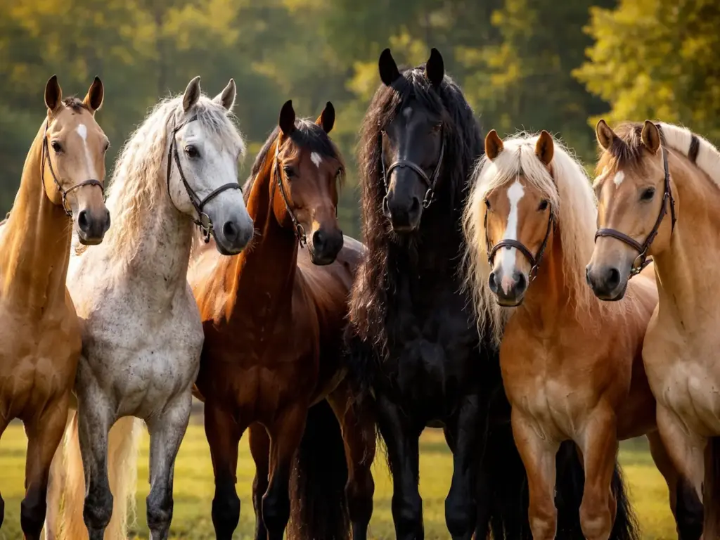 Popular horse breeds
