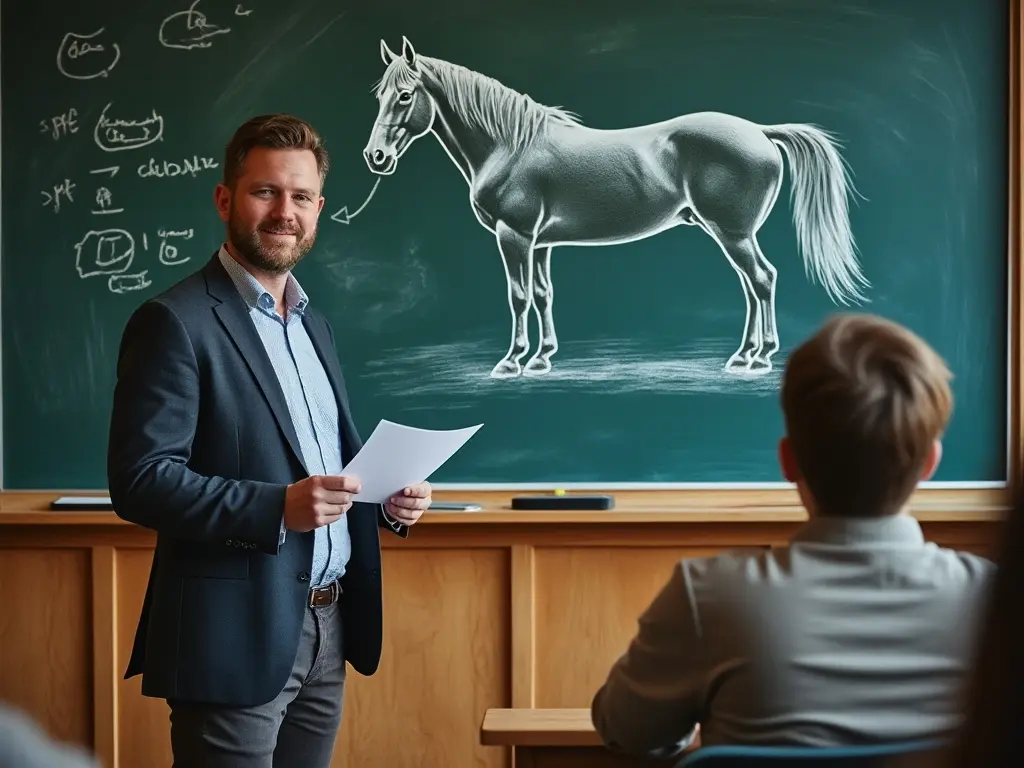 professor teaching a class