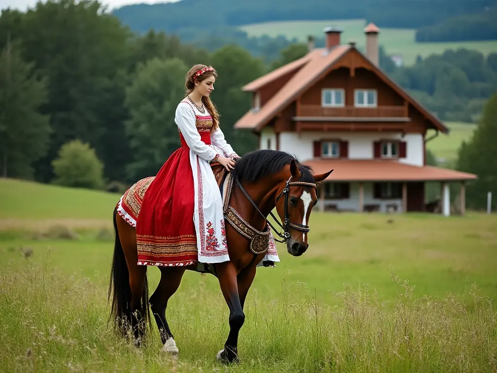 Romanian Saddle Horse