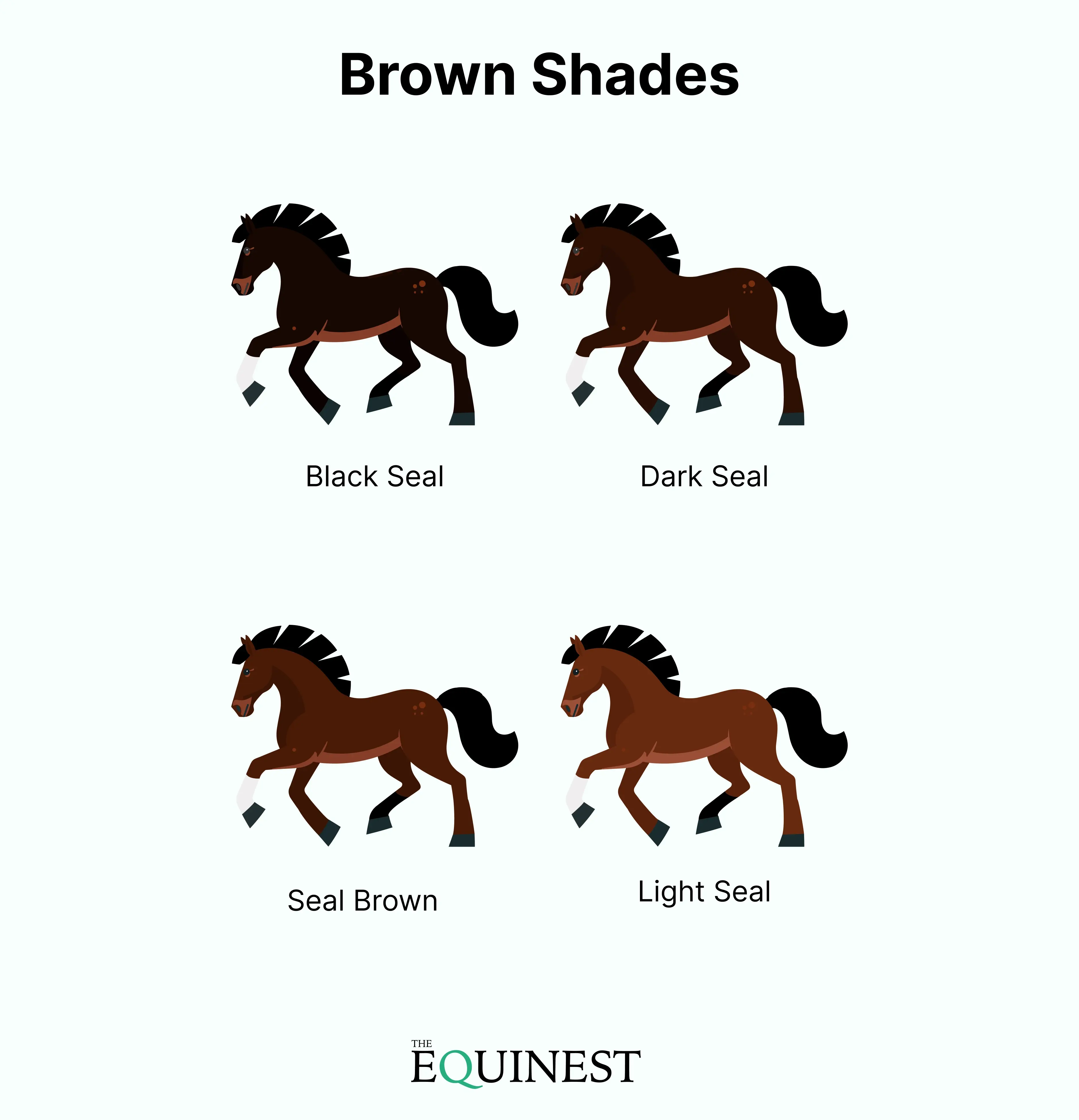 Brown color cheat sheet