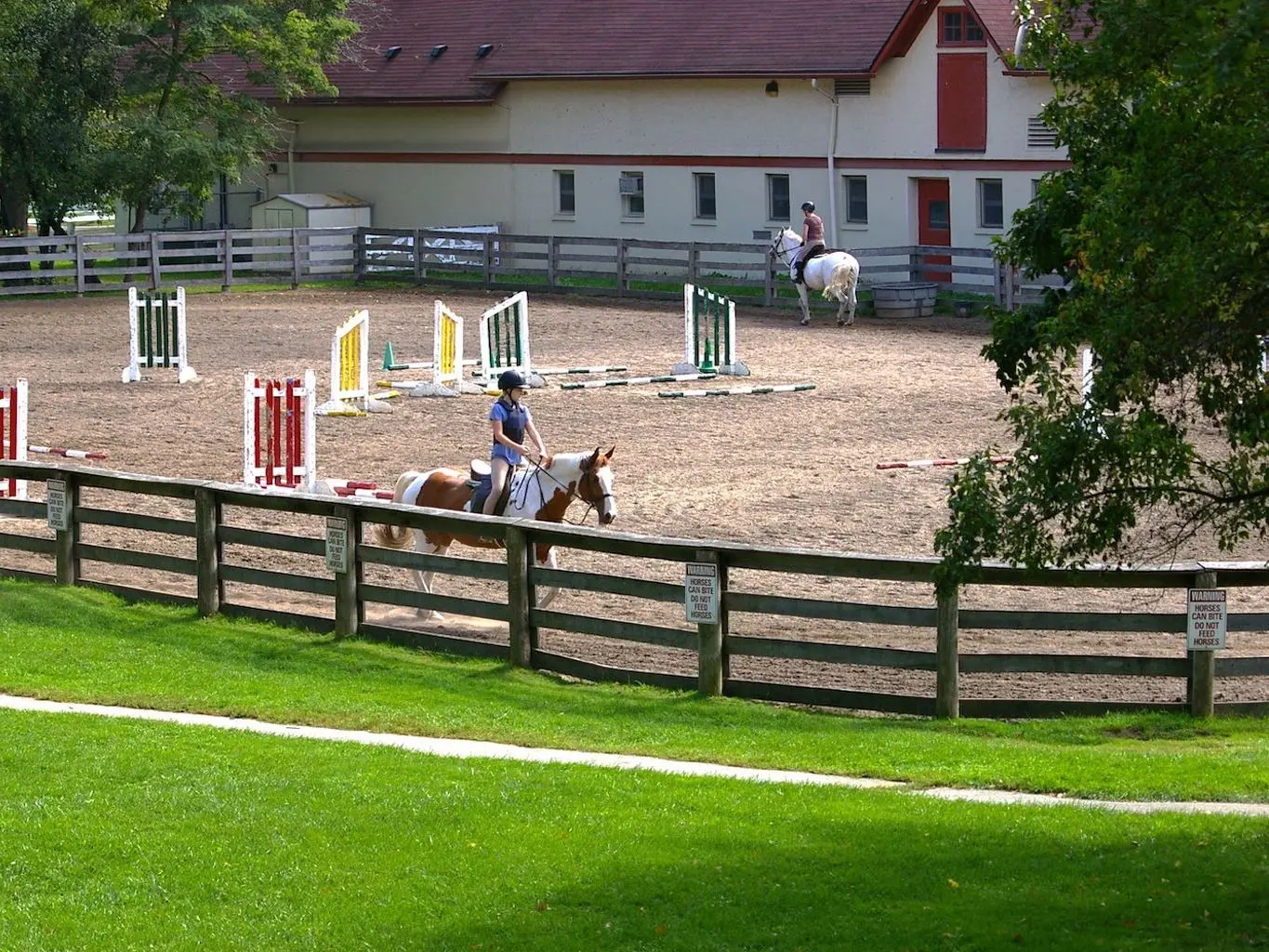 Horse stables